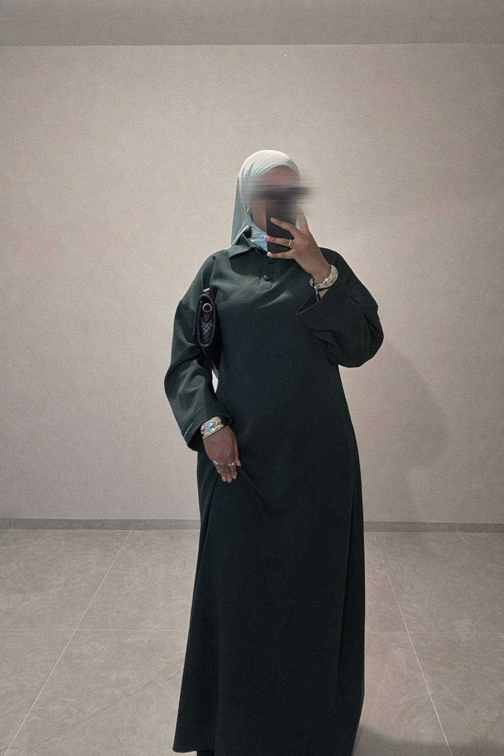 Robe polo verte - CREATION
