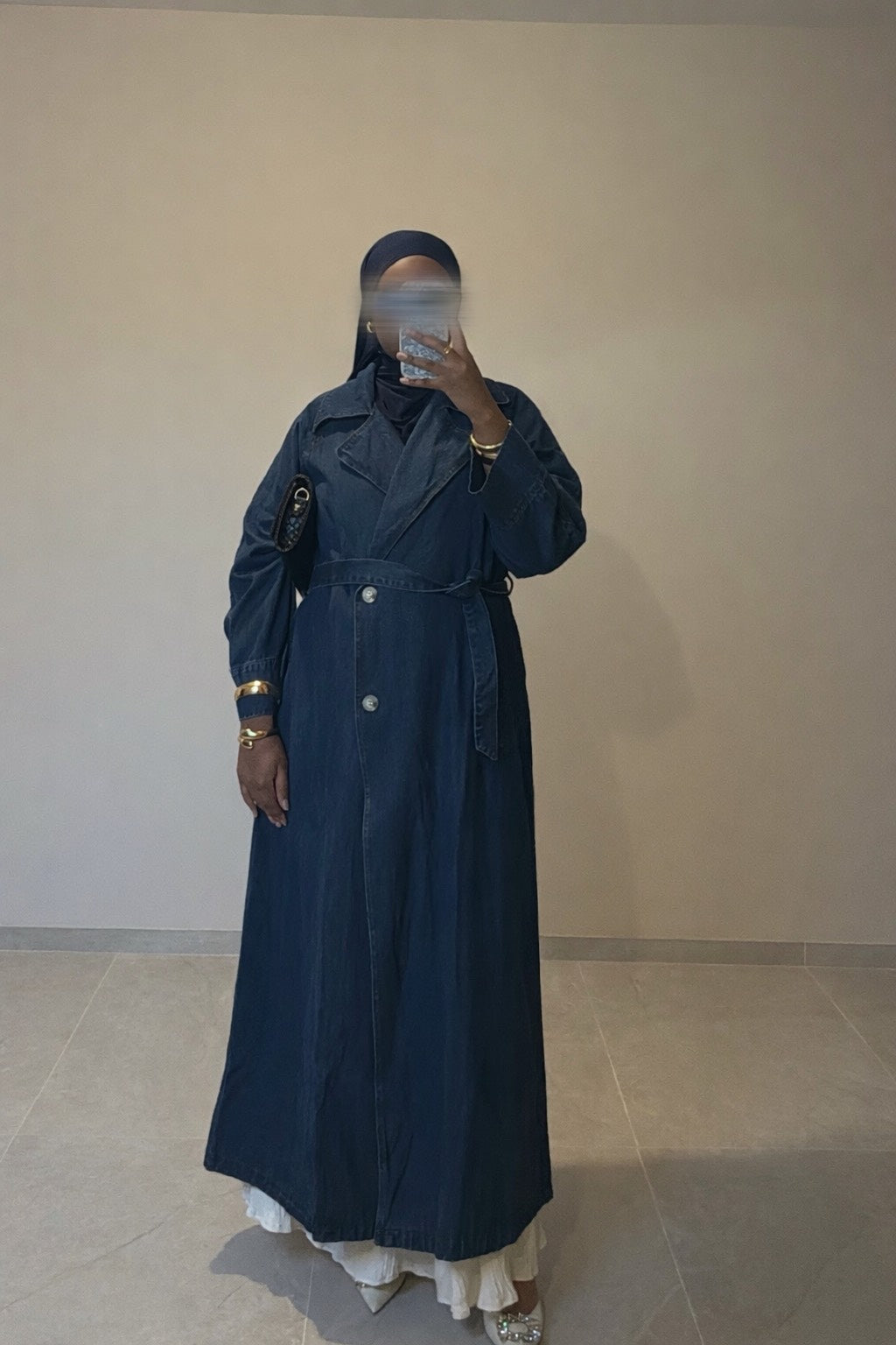 Trench en jean