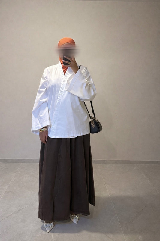 Chemise asymétrique - CREATION