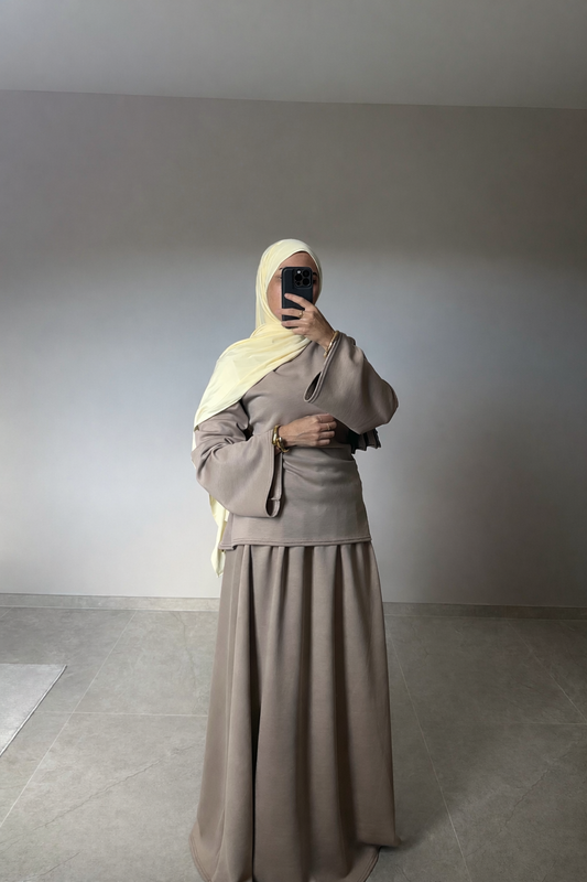 Ensemble jupe BEIGE