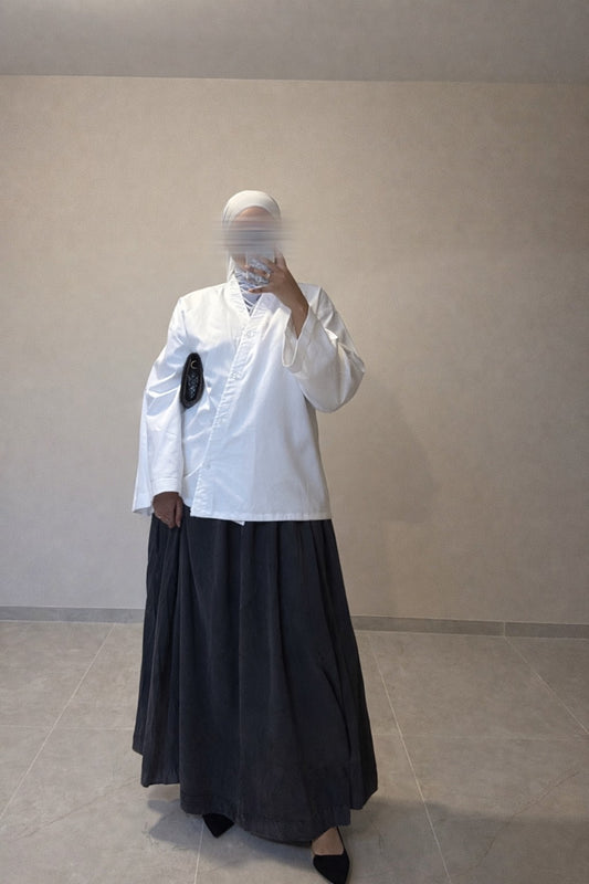 Chemise asymétrique - CREATION