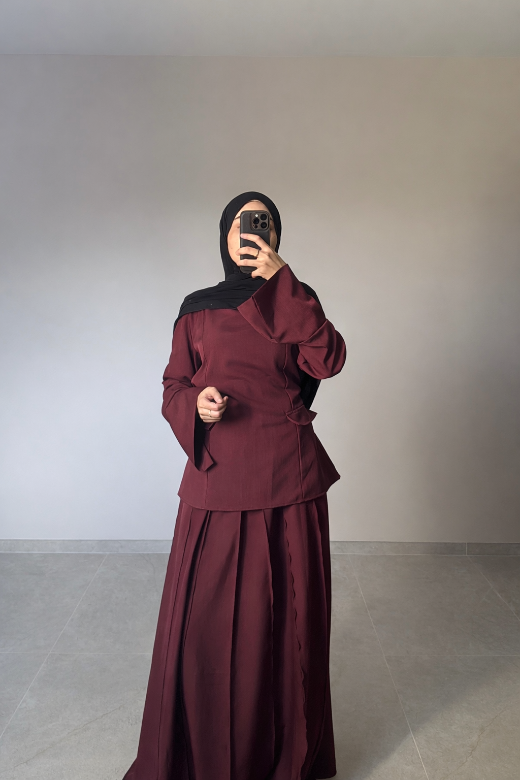 Ensemble Jupe BORDEAUX