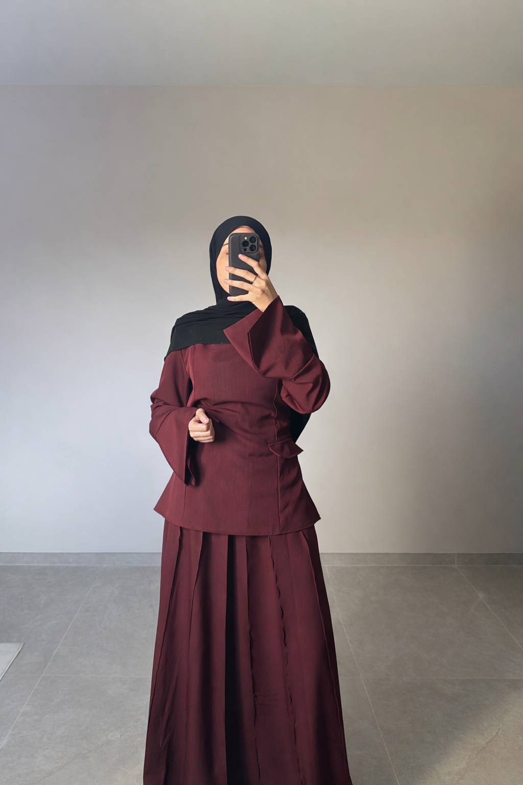 Ensemble Jupe BORDEAUX